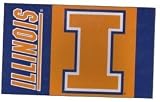 Illinois Fighting Illini ' 'I' ' 3'x5' Flag