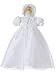 Clasic Christening Gown with Matching Bonnet