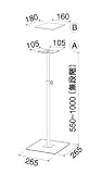 スピーカーアクセサリー通販専門店ランキング1位 HAMILEX SB-109 ポ-ル型スピ-カ-スタンド(2台1組) SB109 ハミレックス