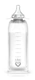 Vital Baby Disposable Sterile Feeding Bottle, Fast Flow, 8 Ounce, 4 Pack