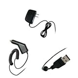 Samsung Strive A687 Premium Home Travel Wall Charger + Rapid Car Charger +  ....