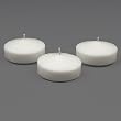 3" White Floating Candles Set of 12 Wedding Party Favor
