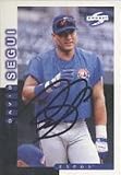 David Segui, Montreal Expos Autographed Card