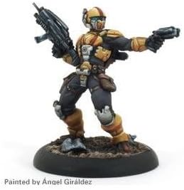Mercs Minis: Yellow Jackets - Assault Leader (1)
