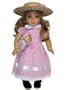 1860's Country Sunday Dress Complete Outfit for American Girl 18" Dolls
