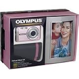 Photo : Olympus FE-340 Pink Camera Deluxe Kit