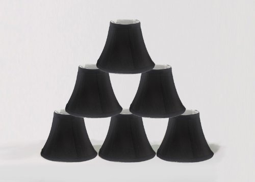 Urbanest Chandelier Lamp Shades, Set of 6, Soft Bell 3