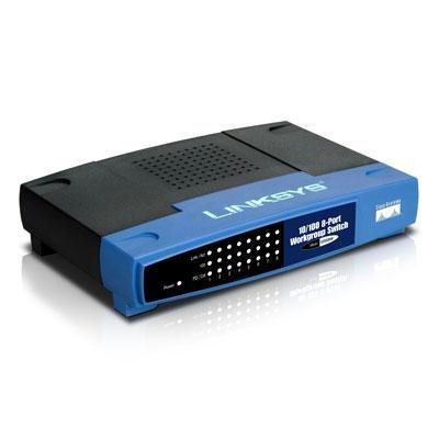 Cisco-Linksys  EZXS88W EtherFast 10/100 8-Port Workgroup Switch