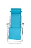 Gravity Free Reclining Lounger - Aqua Blue