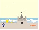 Sandcastle Wall Mural Kit
