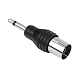 Hama Antennen-Adapter 3,5-mm-Klinken-St.-Mono - Koax-Kupplung f�r Mini-TV
