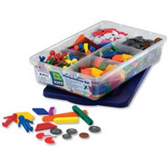 Childrens Toyshop  Toys : FLIP OVER MATH TUB OF MANIPULATIVE
