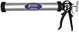 Newborn 620-AL Sausage/Bulk/Cartridge Smooth Rod Caulking Gun, 10-20 oz. Sausage Packs/24 oz. Bulk, 18:1 Thrust Ratio