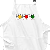 HO HO HO - Seasonal and Holidays BBQ Apron