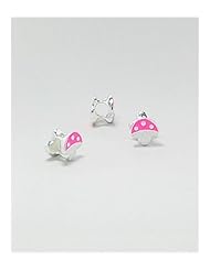 Colored Enamel Bead In 92.5 Sterling Silver