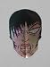 3 sets ANGRY GIRL SKULL Holographic flights