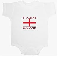 St. Albans Flag Baby Ultrasoft Onesie