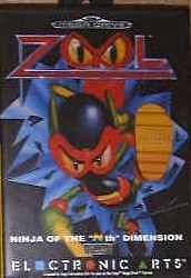 Childrens Toyshop  Video Games : Zool Ninja of the Nth Dimension - Megadrive - PAL