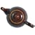 Dexam London Pottery 6 Cup Globe Teapot Rockingham Brown