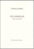 Cet absent-là : Figures de Rémi Vinet par Camille Laurens Cet absent-là : Figures de Rémi Vinet par Laurens