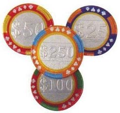 Milk Chocolate Casino Chips (pack of 100)