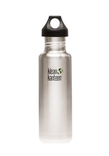 Klean Kanteen Stainless Steel Water Bottle with Poly Loop Cap (27-Ounce)