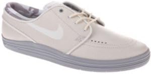 Nike Lunar Stefan Janoski Skate Shoe - Men's Sumit White/Wolf Grey/White, 10.0