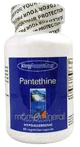 Pantethine 600 mg 60 Vegetarian Capsules by Allergy Research Group