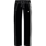 adidas Women's RESPONSE Track Pant (Black, White/ Medium)