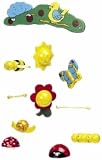 Children's Nursery Hanging Wooden Mobile - 3D Insects