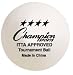 Champion Sports 3 Star White Table Tennis Balls One Dozen Ping Pong Balls
