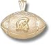 Michigan State Spartans Solid 10K Gold Spartan Football Pendant