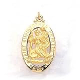 Saint Christopher Medal in 14kt Gold