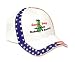 My Canaan Dog Can Kick Rudolph's Butt Adult USA Flag Hat / Cap