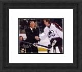 Framed Patrick Roy Colorado Avalanche Photograph