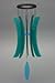 Goose Rocks Designs Norway Handcrafted Stained Glass Wind Chime