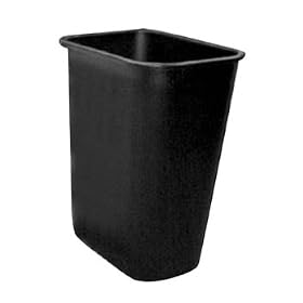 Amerock Replacement Waste Bin 41 Quart 15 x 11 x 20 (Ht) Black With Out Lid by Amerock