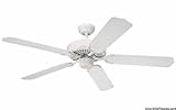 Monte Carlo Fans 5WF52WH Monte Carlo Ceiling Fans - 52