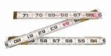 COOPER HAND TOOLS LUFKIN 966 TWO WAY WOOD RULE RED END - 6' x 5/8 (PACK OF 6)
