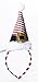 Forum Novelties Mini Striped Santa Hat Costume Headband One Size