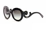 Prada PR27NS Sunglasses - 1AB/3M1 Black (Gray Gradient Lens) - 55mm