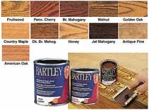 Bartley Gel Stain Jet Mahogany Pint