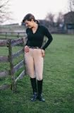 On Course Ocala Knee Patch Breech Beige