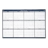 House of Doolittle 3961 Laminated Poster Style Reversible/Erasable Yearly Wall Calendar, 32 X 48