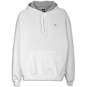 champion men's double dry classic fleece pullover hood