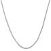 Beautiful Shiny 925 Sterling Silver Popcorn Chain - Made In Italy
