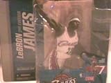 McFarlane Toys NBA Sports Picks Series 7 Action Figure LeBron James (Cleveland Cavaliers) White Jersey Variant Amazon.com