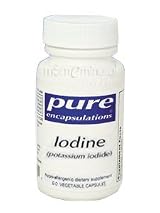 Iodine (potassium iodide) 60 Vegetarian Capsules by Pure Encapsulations