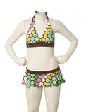 Bias Dot 2 Pc Halter Swimwear