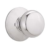 Schlage F40PLY625 Plymouth Privacy Knob, Bright Chrome